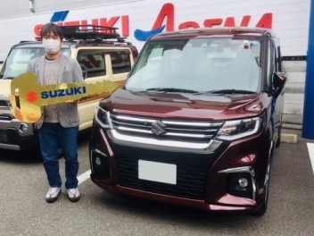 ソリオ　ご納車おめでとうございます